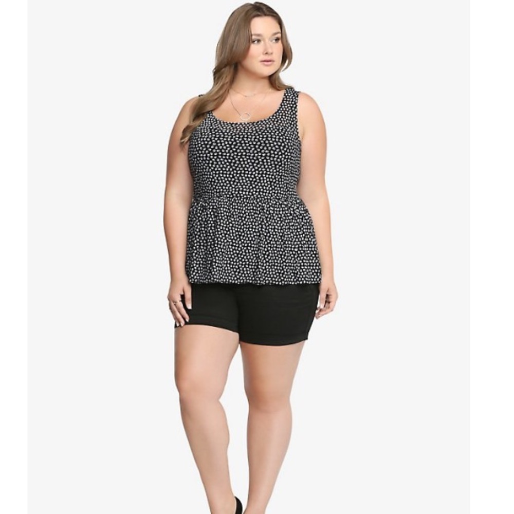 💀torrid skull print peplum top💀plus size 3x - Picture 3 of 3